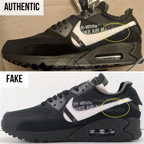 nike air max 90 off white real fake|nike air max 90 batman.